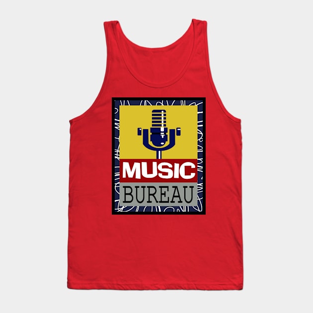 Music Bureau tribute Tank Top by Kreegyns